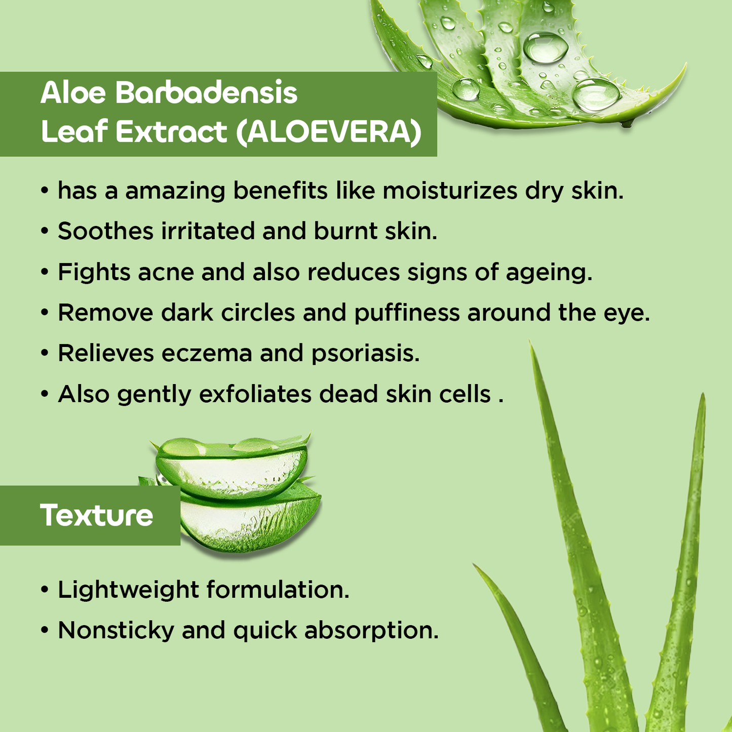 Skin Feed Aloevera Gel