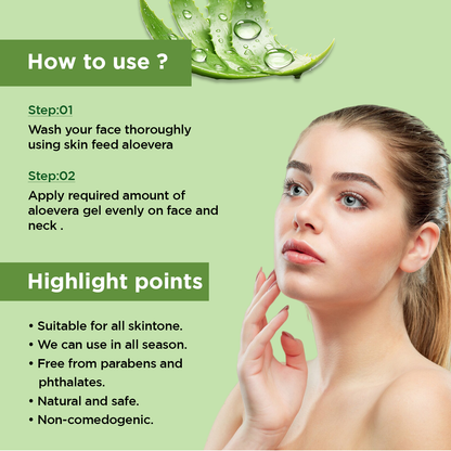 Skin Feed Aloevera Gel