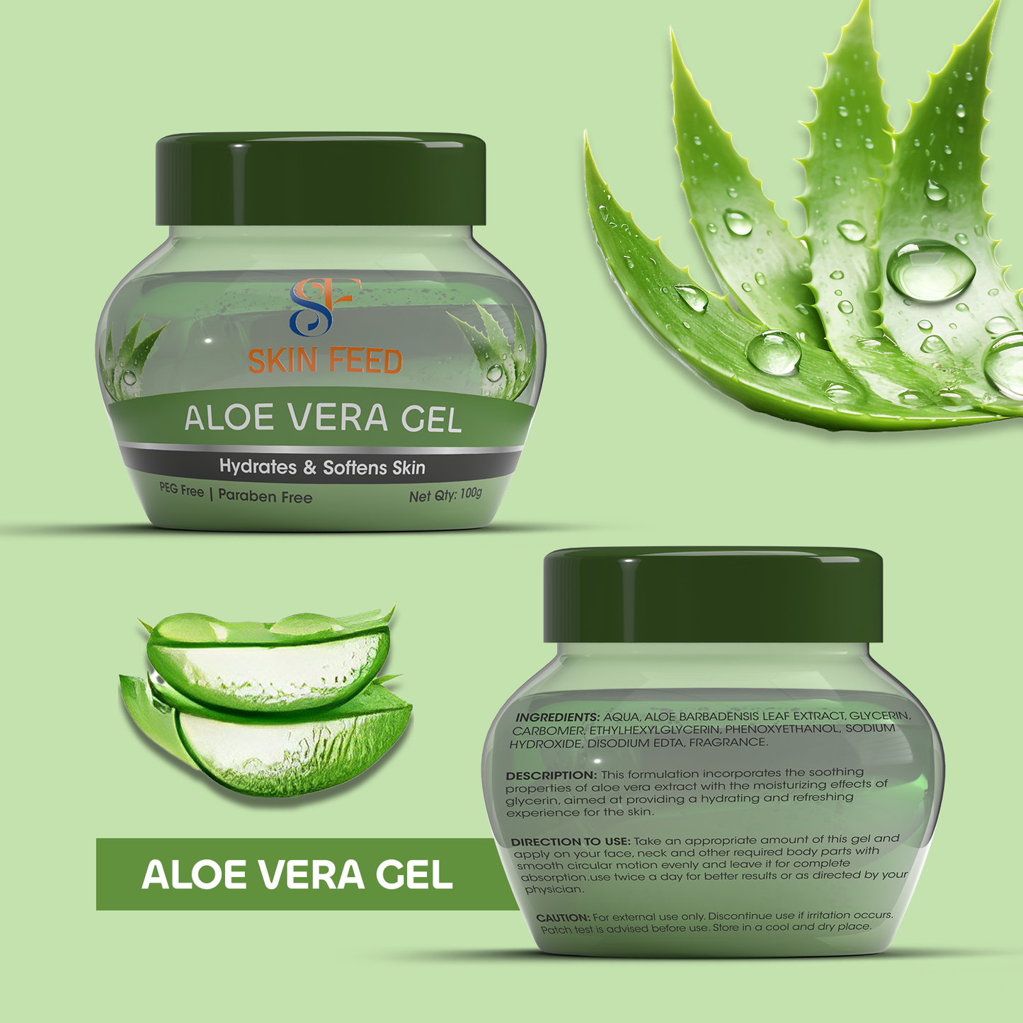 Skin Feed Aloevera Gel