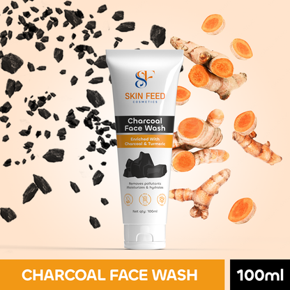 Skin Feed Charcoal Face Wash 100ML