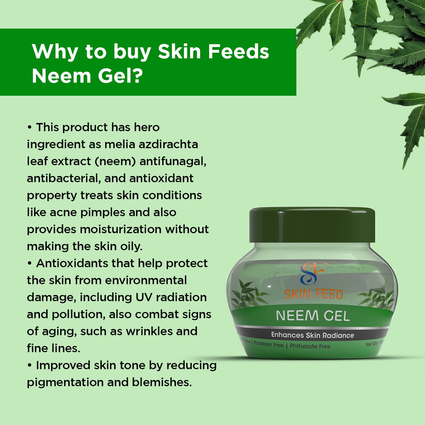 Skin Feed Neem Gel